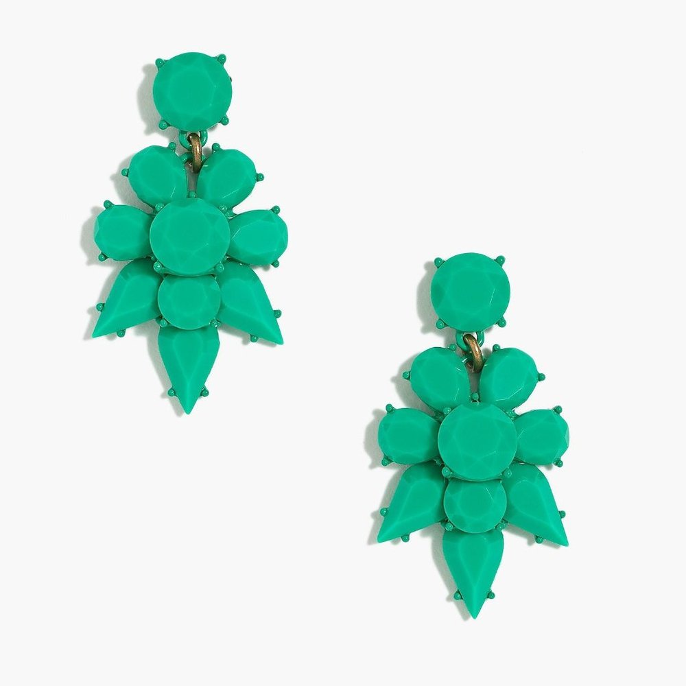 J.Crew Opaque Statement Earrings